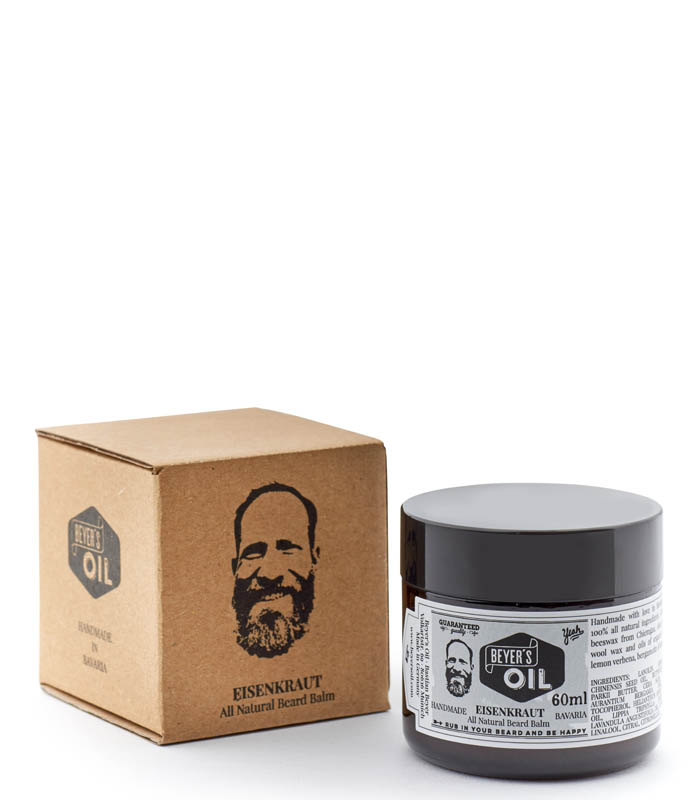 beyers oil bart balm 60ml Produktfoto, Beyer´s Oil Bart Balsam, Eisenkraut