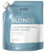 blaue tüte weißer aufkleber