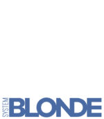 Logo, system blonde,