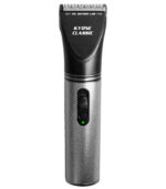 haarschneidemaschine mit silbernem Griff