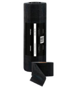 stange mit 5 rollen halsschutzkrause schwarz